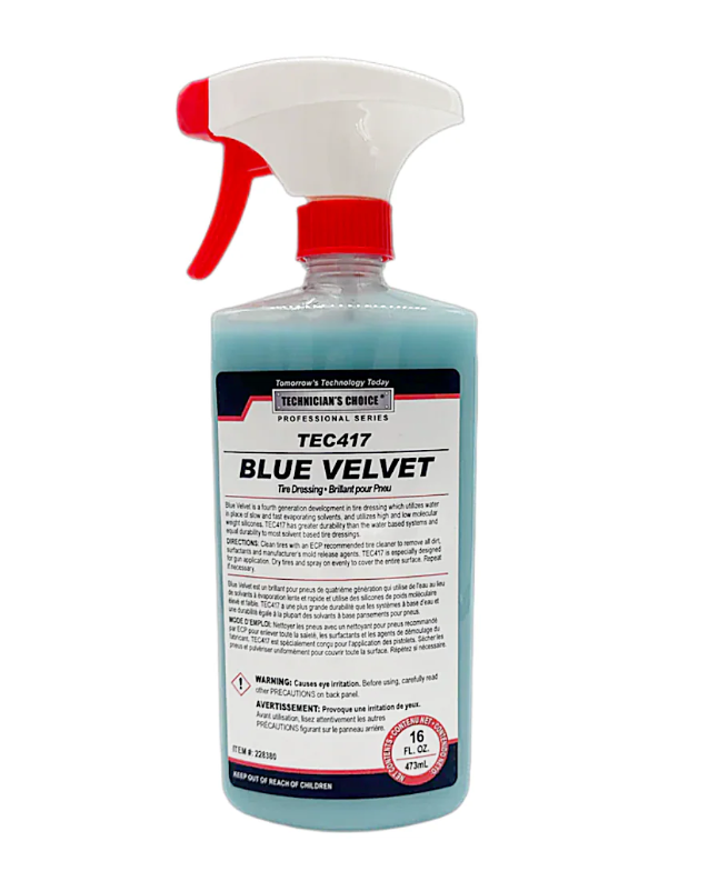 Technicians Choice TEC417 Blue Velvet Tire Dressing 16oz