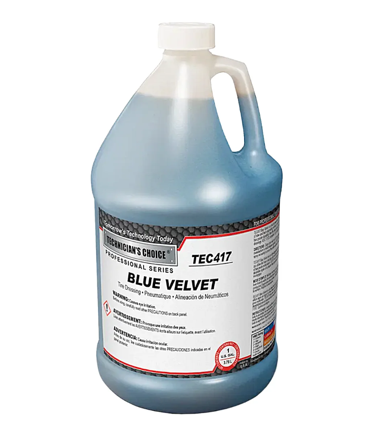 Technicians Choice TEC417 Blue Velvet Tire Dressing 1 Gallon