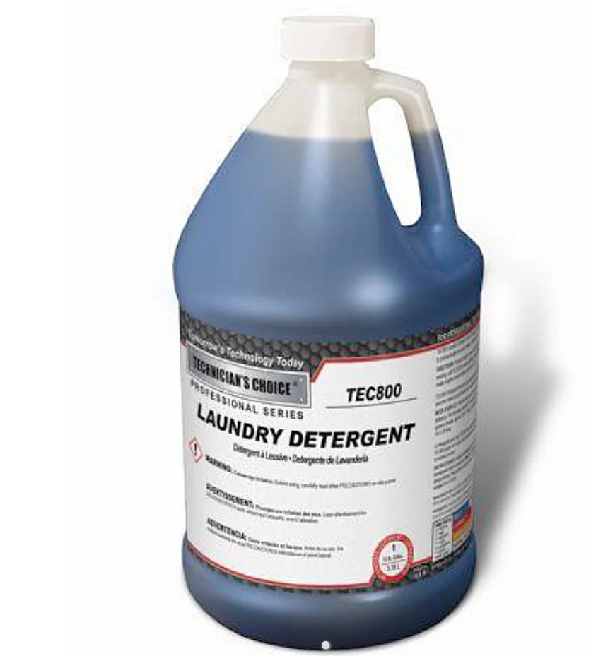 Technicians Choice TEC800 Liquid Laundry Detergent 1 Gallon