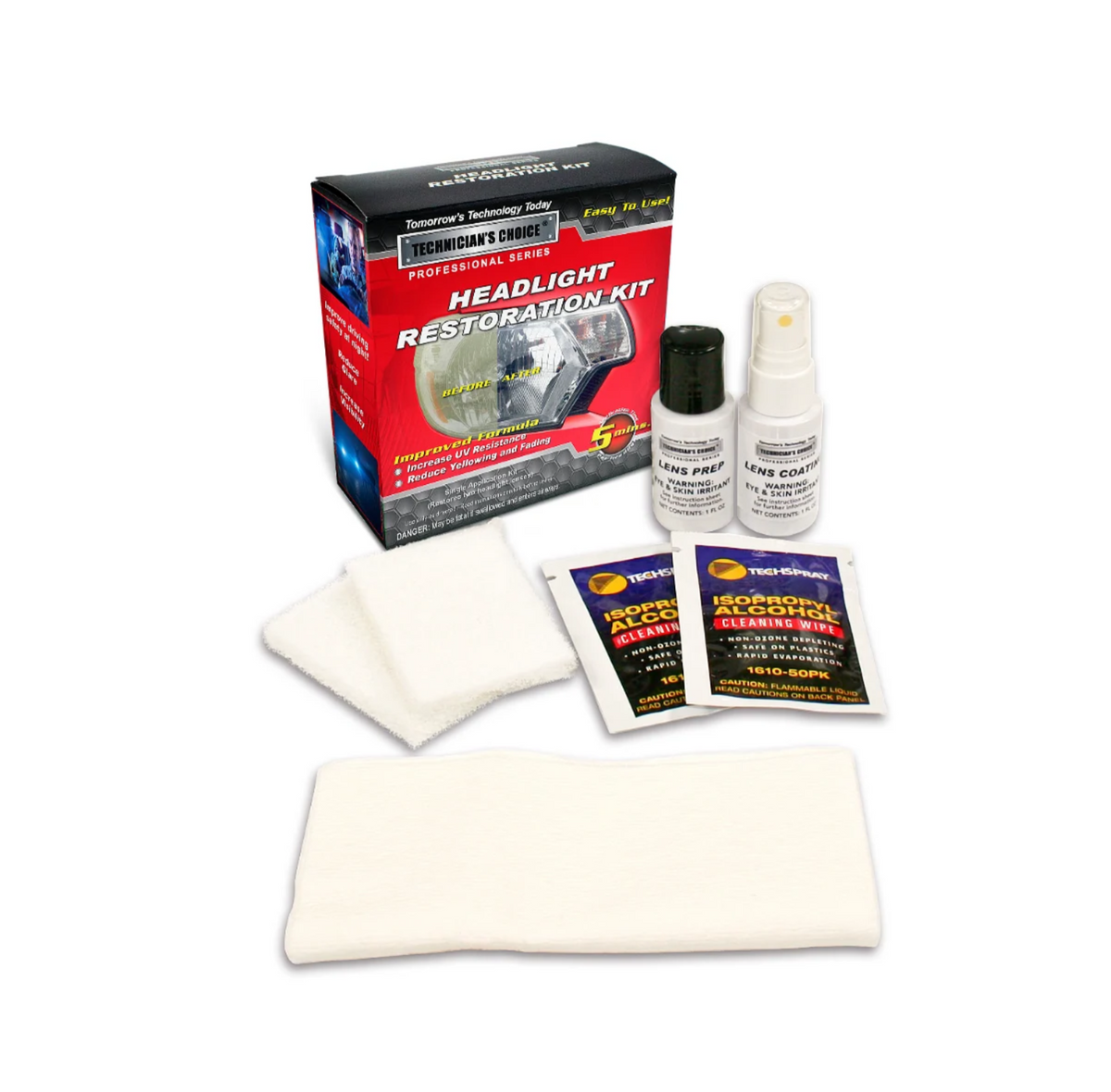 Technicians Choice Headlight Restoration Kit