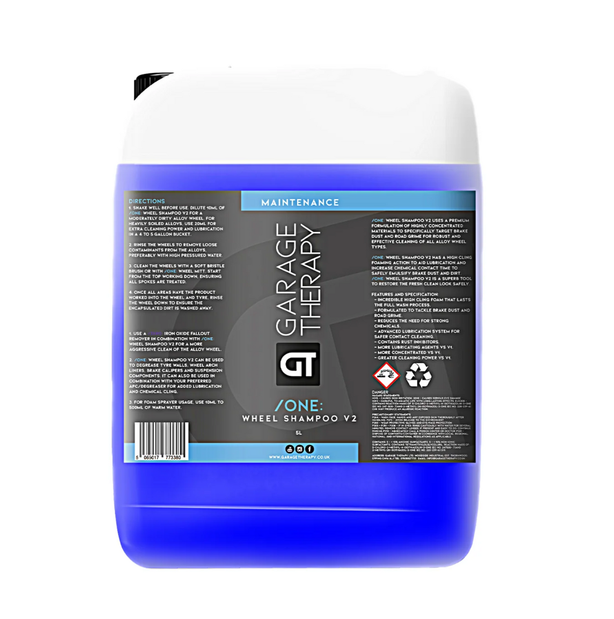 Garage Therapy /ONE: Wheel Shampoo V2 Gallon