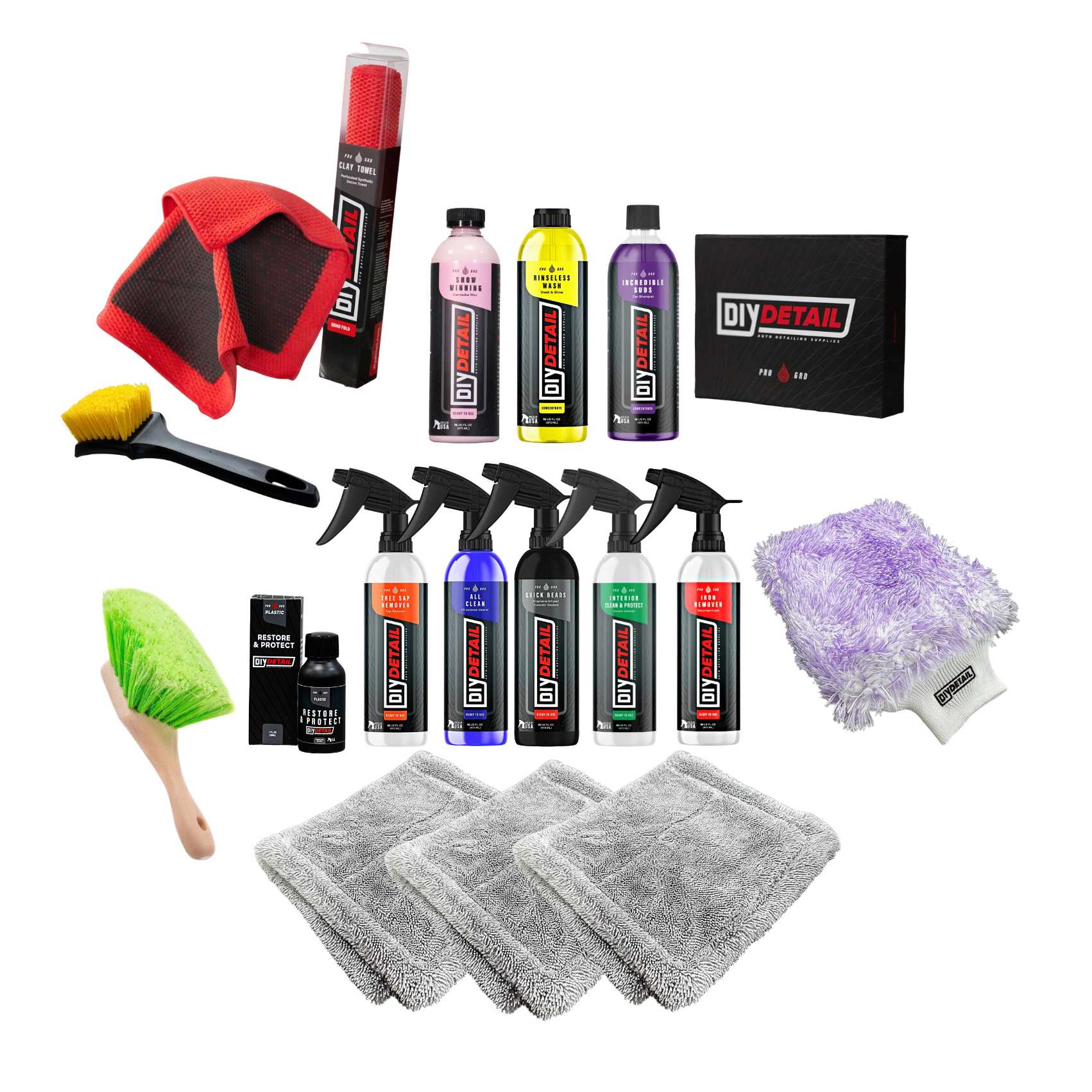 Ultimate DIY Detail Bundle – Complete Wash, Decon & Protection System