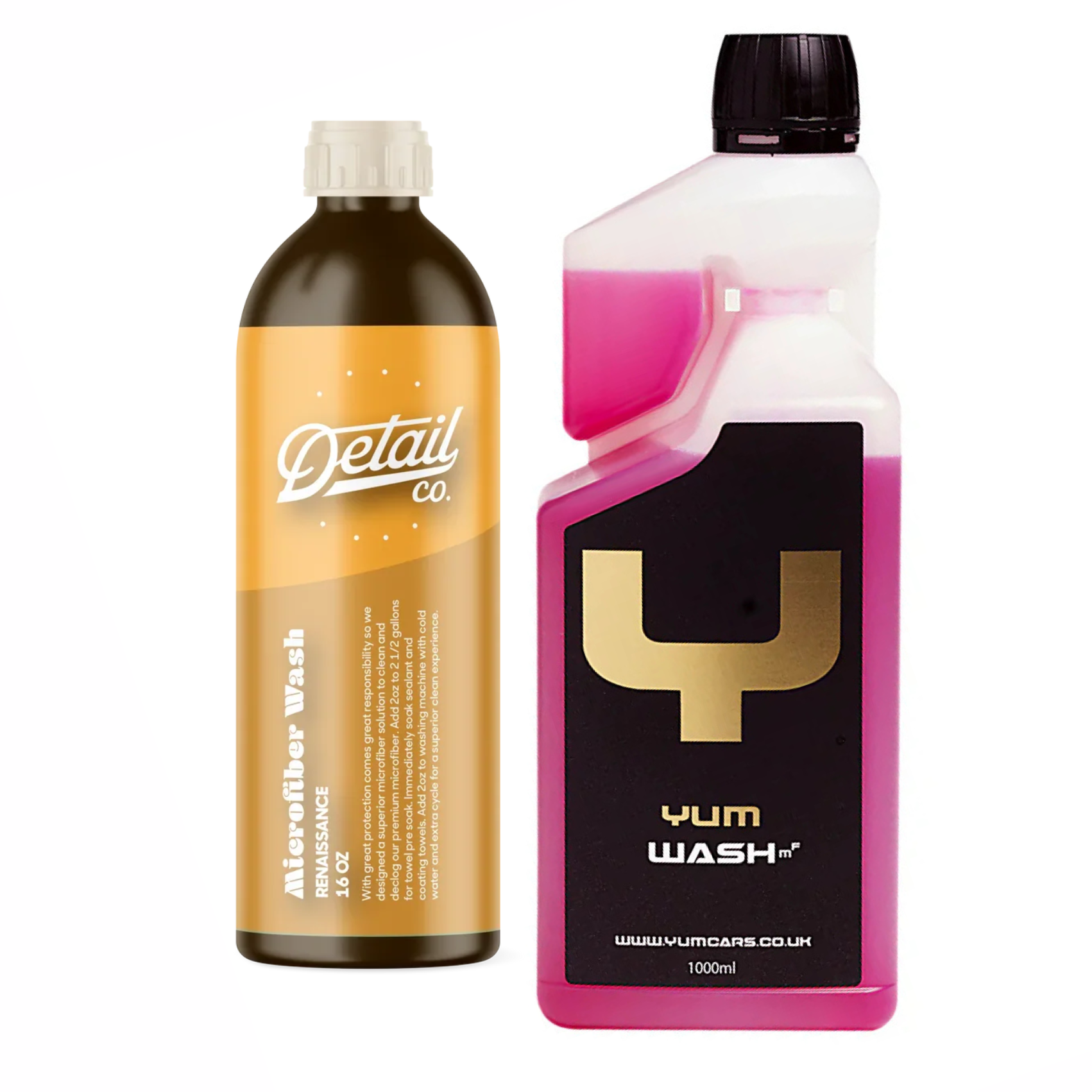 Microfiber Towel Wash Bundle Featuring Detail Co. and Yum