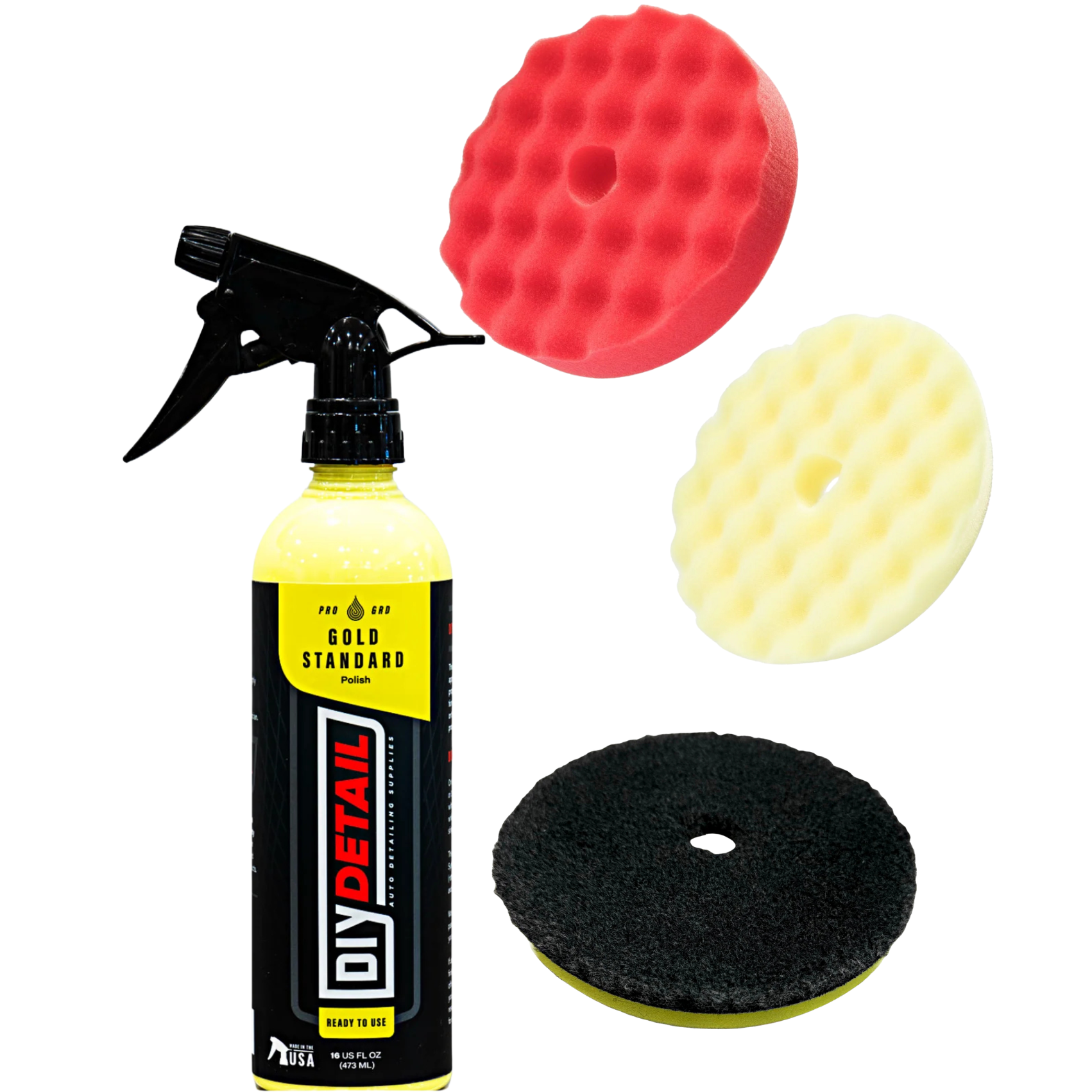 The Ultimate Polishing Bundle – Gold Standard Polish with Waffle, Wool Cutting & Rotary Jeweling Pads