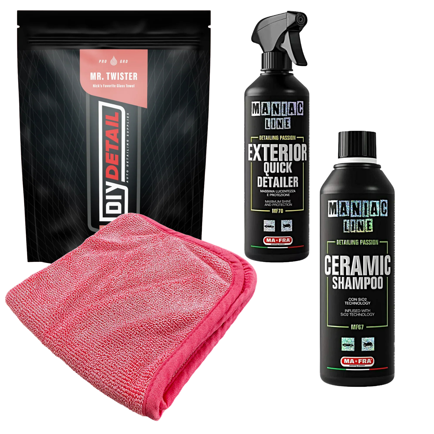 Shine & Protection Bundle DIY Detail and Maniac Line Combo