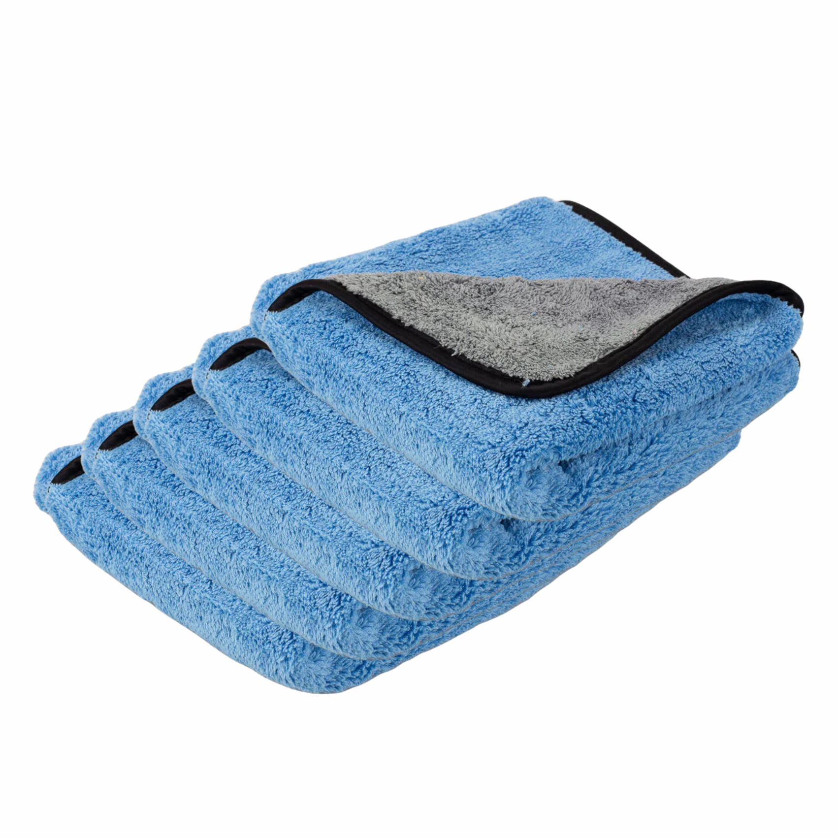 Maxshine 600GSM 16"x16" Reversible Microfiber Towel [Pack of 5)