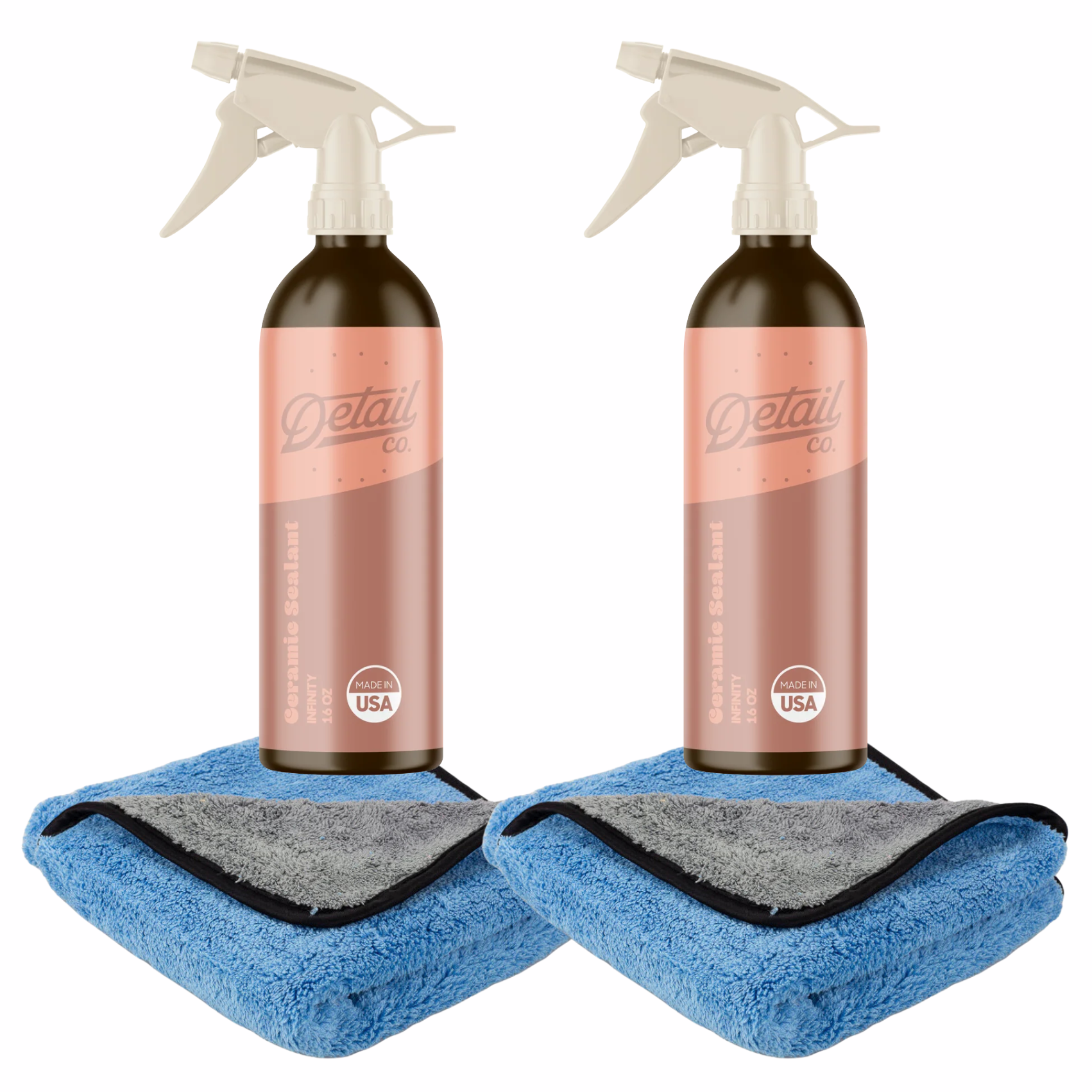Detail Co. Infinity Ceramic Spray Sealant and Maxshine Towel Bundle