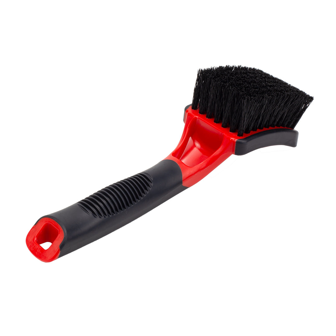 Soft Grip Heavy Duty Tire Brush with Short Handle