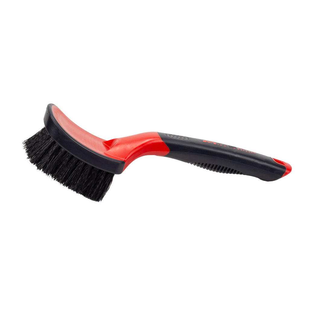 Soft Grip Heavy Duty Tire Brush with Short Handle