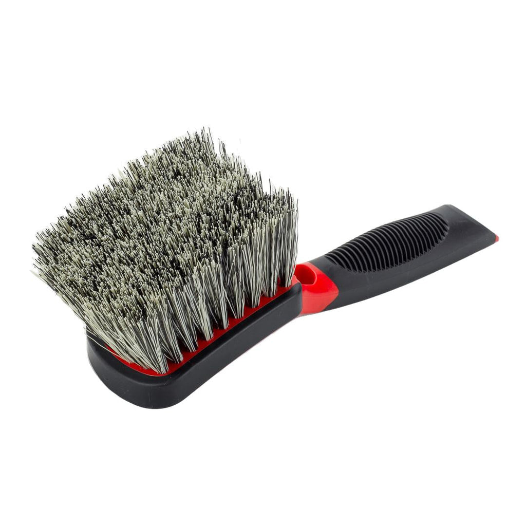 Soft Grip Light Duty Rim Cleaning Brush with Medium Handle