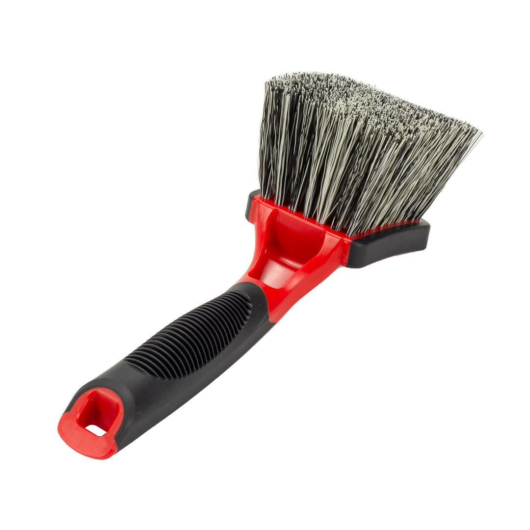 Soft Grip Light Duty Rim Cleaning Brush with Medium Handle