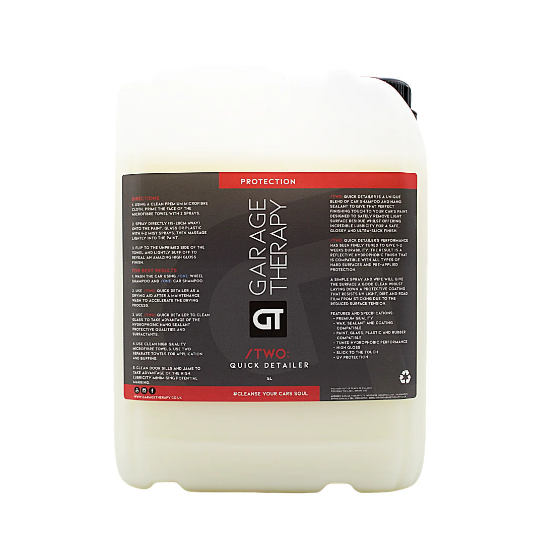 Garage Therapy /TWO: Quick Detailer Gallon