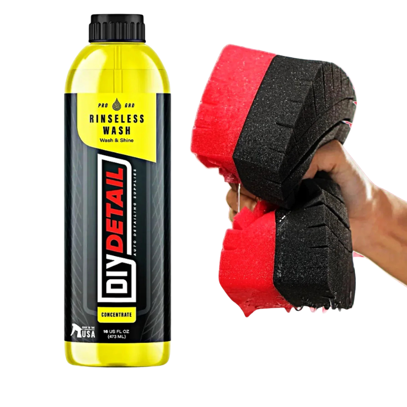 DIY Detail Rinse Less Wash and Legacy Sponge