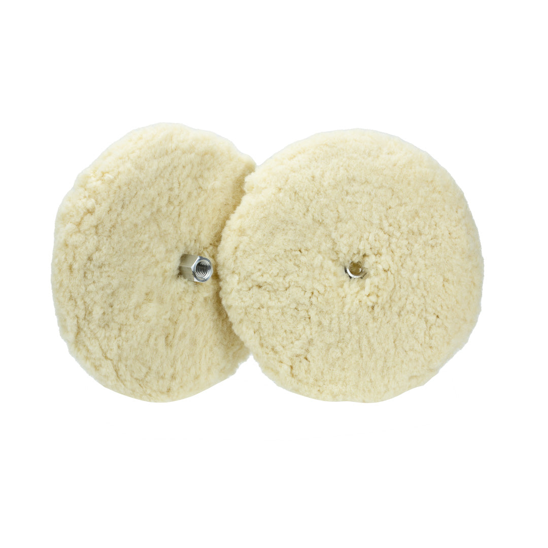 Rotary Wool Buffing Pads - 9in