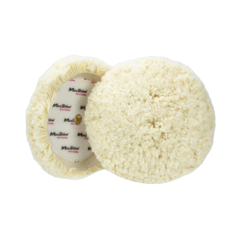 Rotary Wool Buffing Pads - 9in