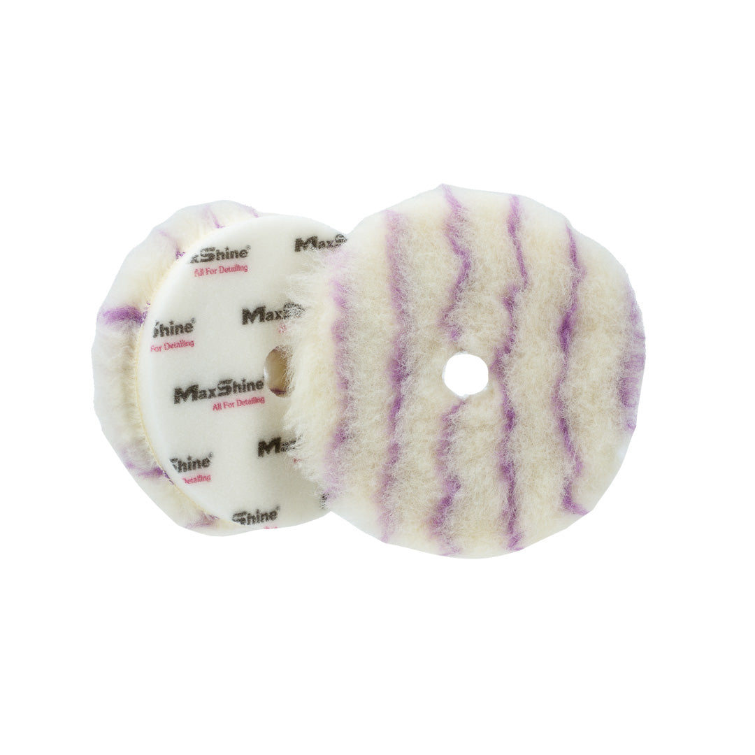Premium Wool Cut and Polish Pads - 3in, 5in, 6in