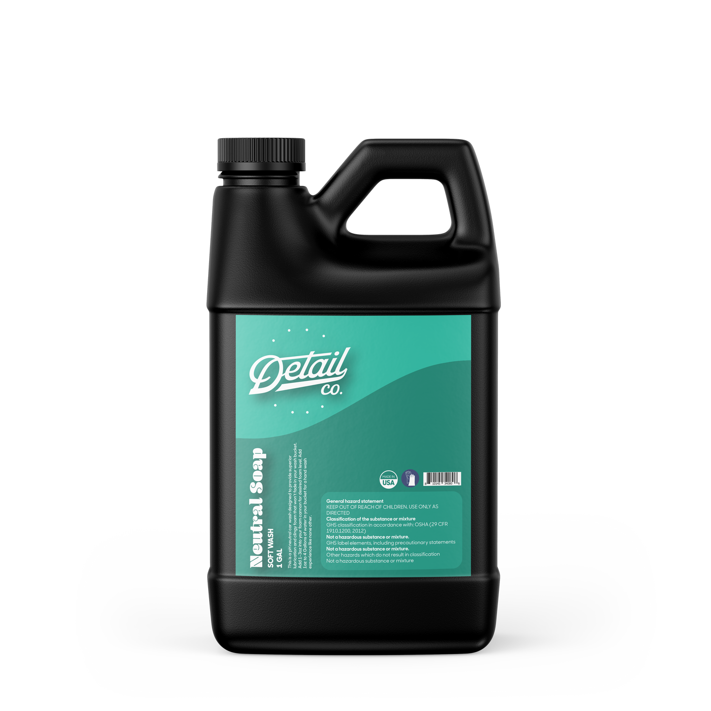 Detail Co. Soft Wash (PHN Car Wash Soap) Gallon