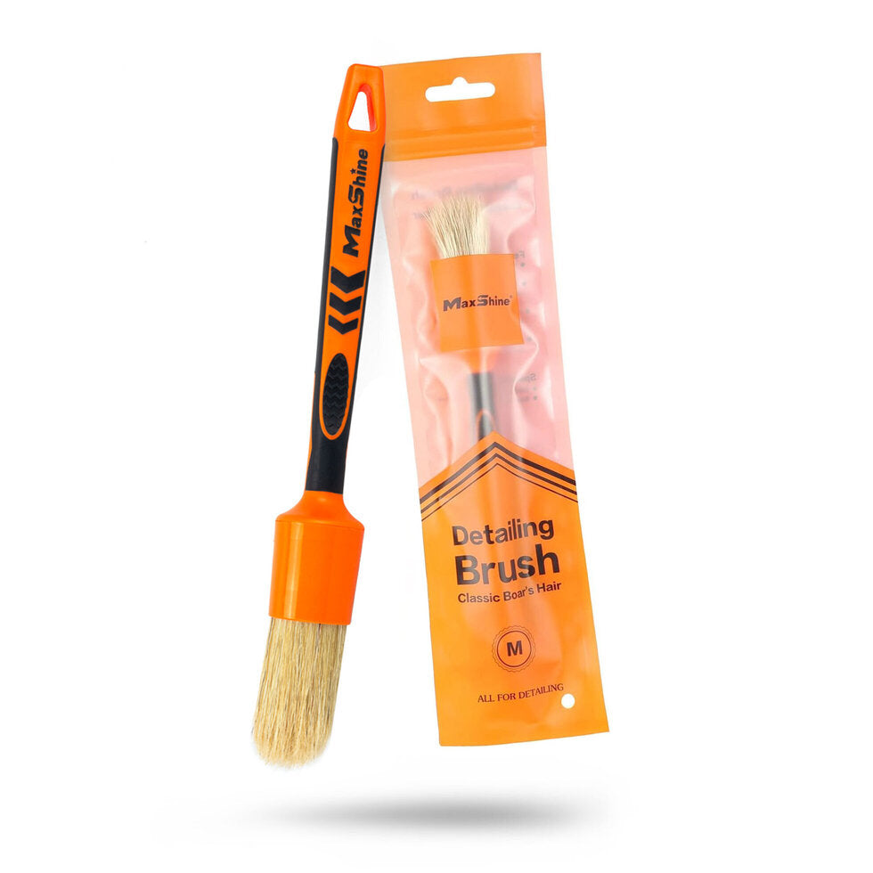 Maxshine Boar's Hair Detailing Brushes [Medium #12]