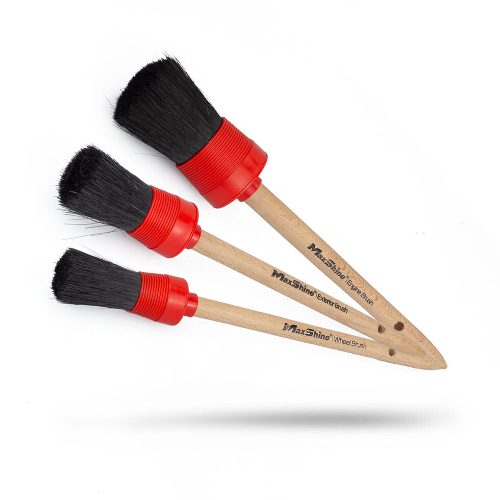 Maxshine Detailing Brush Set [Pack of 3]