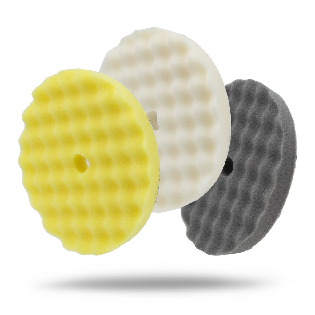 Rotary Wave Foam Pads - 7in