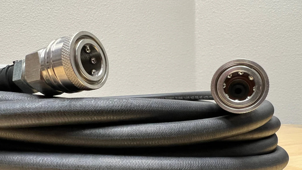 QUIVR FLEX Pressure Wash Hose 50ft (1/4in Black)